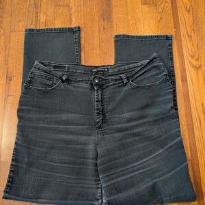 Lee Black Straight Leg Jeans